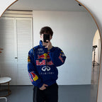 Revnhaus Vintage F1 Red Bull light blue Jacket