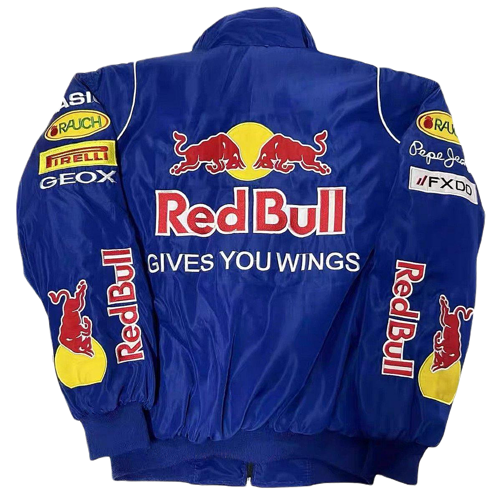 Revnhaus Vintage F1 Red Bull light blue Jacket