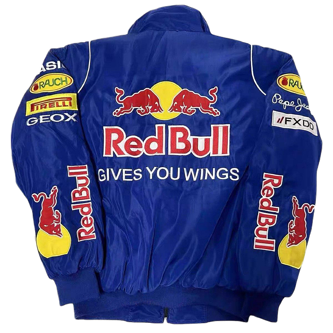 Revnhaus Vintage F1 Red Bull light blue Jacket