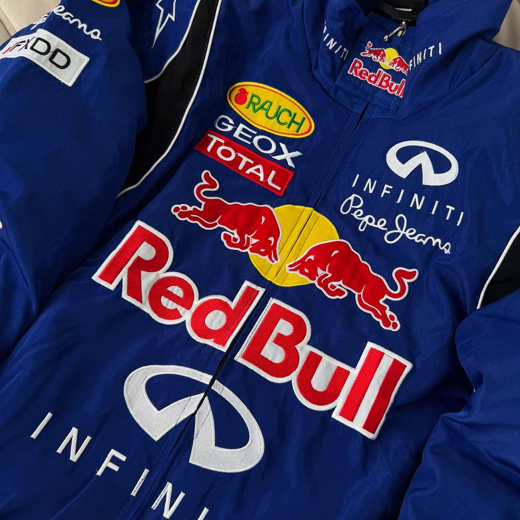 Revnhaus Vintage F1 Red Bull light blue Jacket