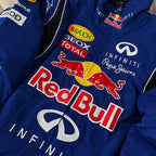 Revnhaus Vintage F1 Red Bull light blue Jacket