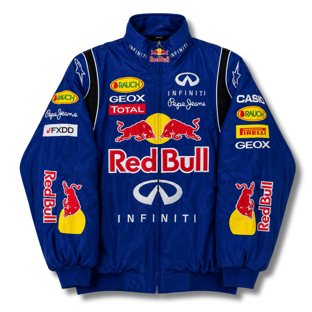 Revnhaus Vintage F1 Red Bull light blue Jacket