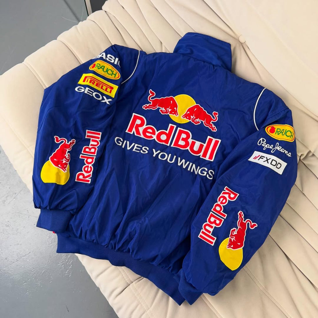 Revnhaus Vintage F1 Red Bull light blue Jacket