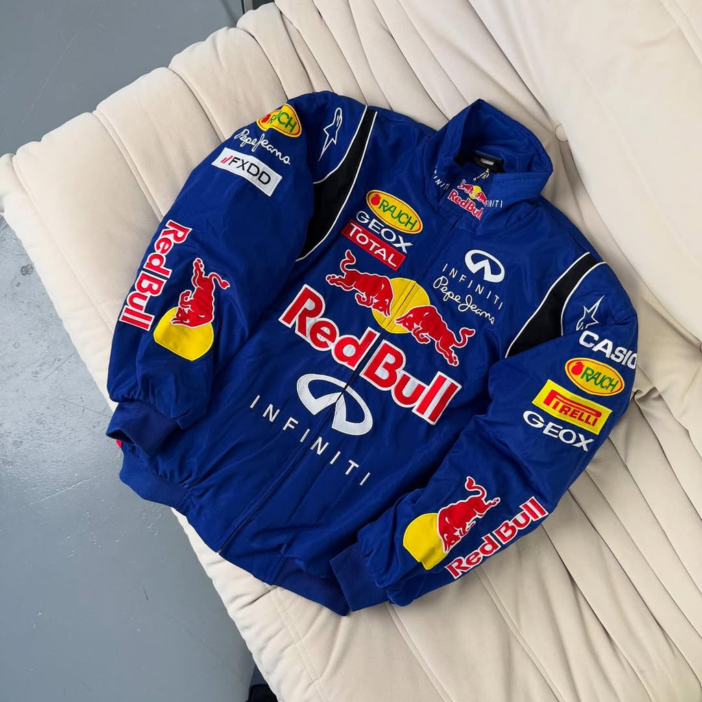 Revnhaus Vintage F1 Red Bull light blue Jacket