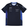 Williams Racing F1 team shirt with Gulf, Puma, and sponsor logos, blue accents from revnhaus