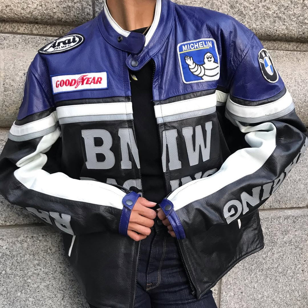 Revnhaus Vintage F1 BMW Racing Leather jacket