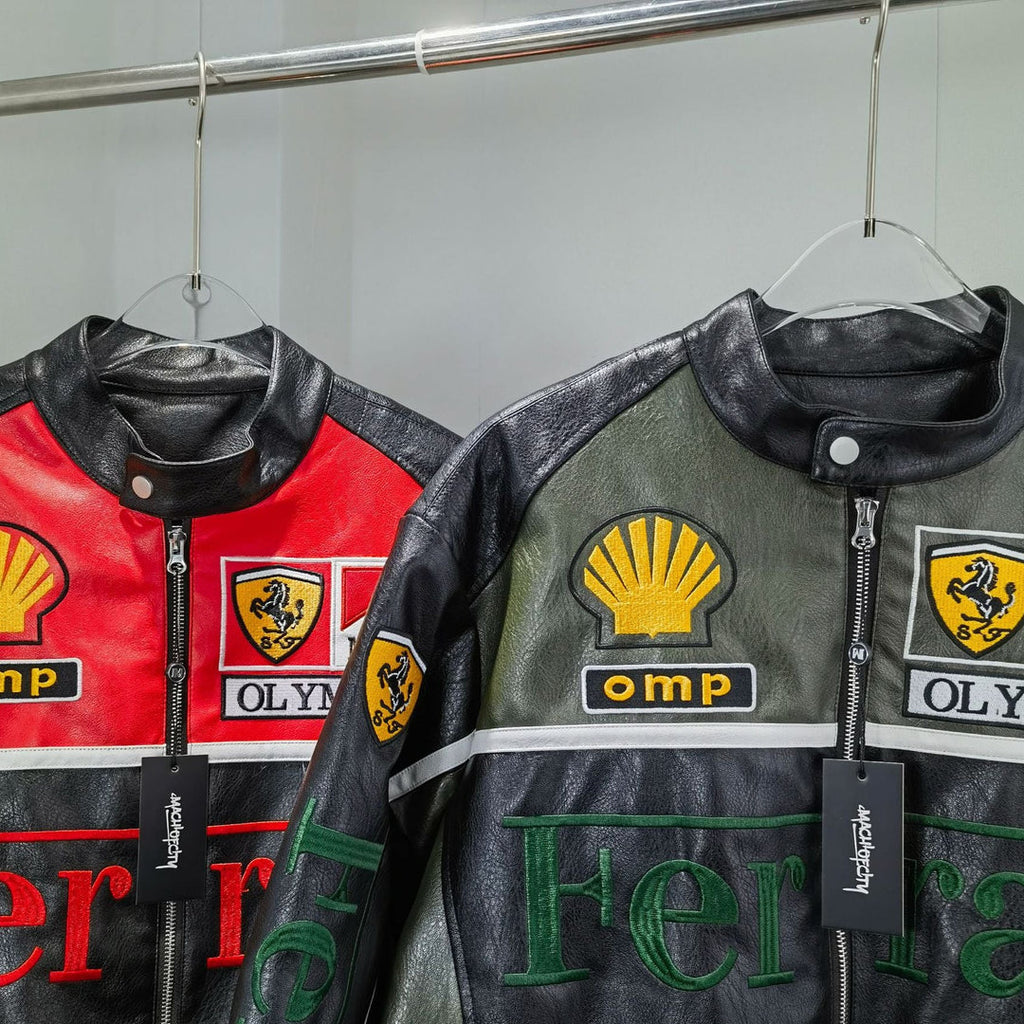 Revnhaus rarri Olympus F1 Leather Jacket