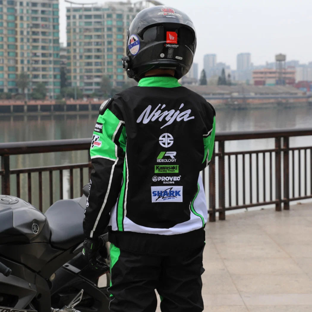 Revnhaus Vintage F1 Kawasaki Leather jacket
