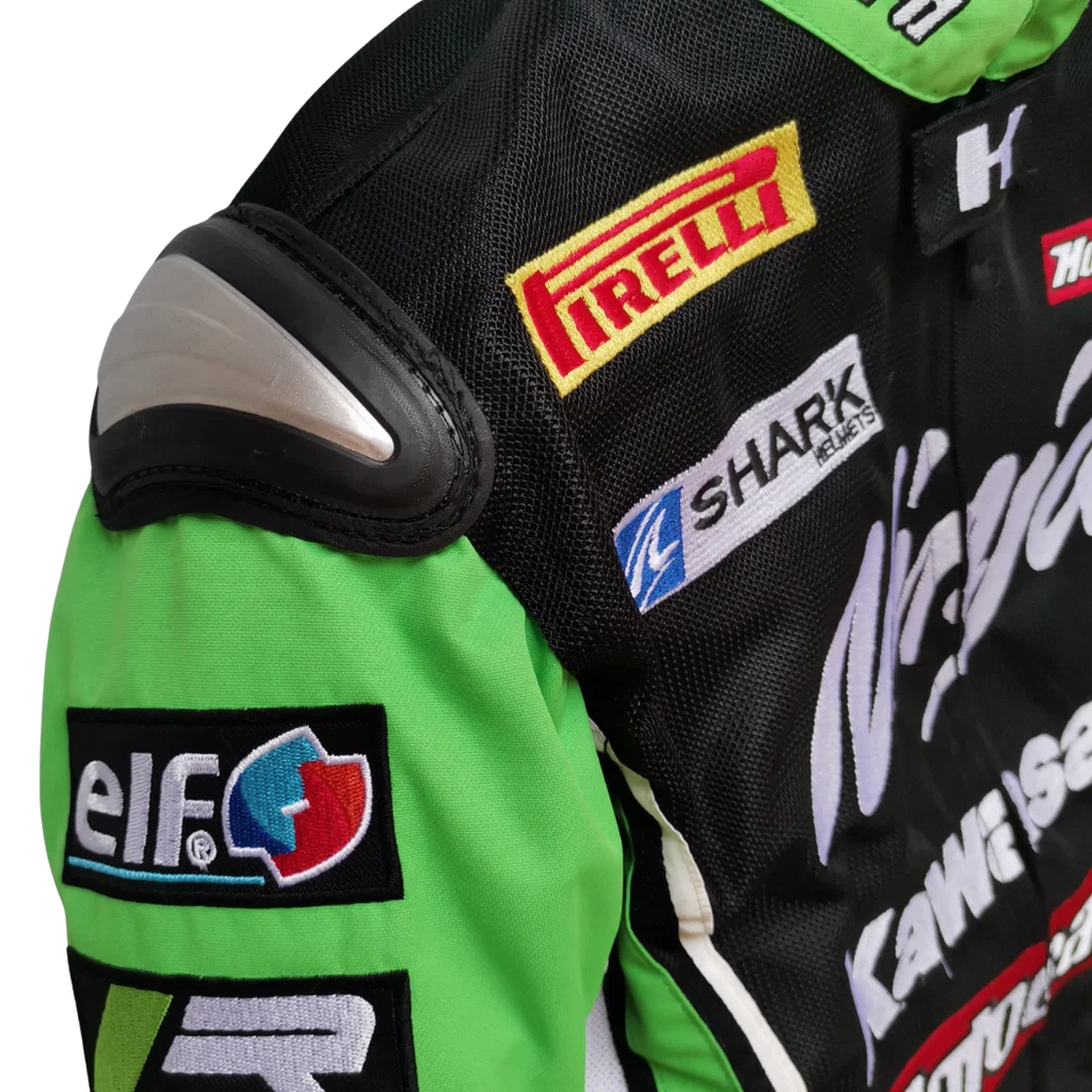 Revnhaus Vintage F1 Kawasaki Leather jacket