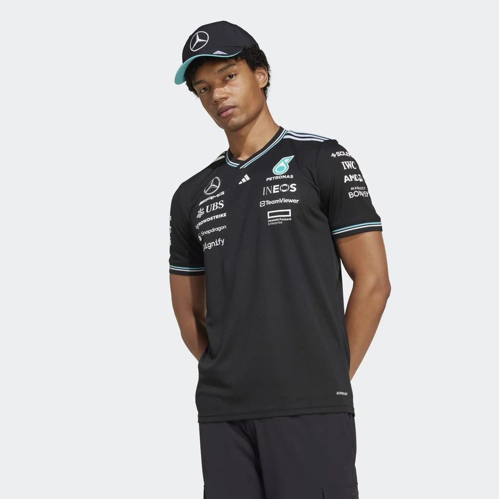 Revnhaus Mercedez F1 Racing Team Black Jersey and T-Shirt