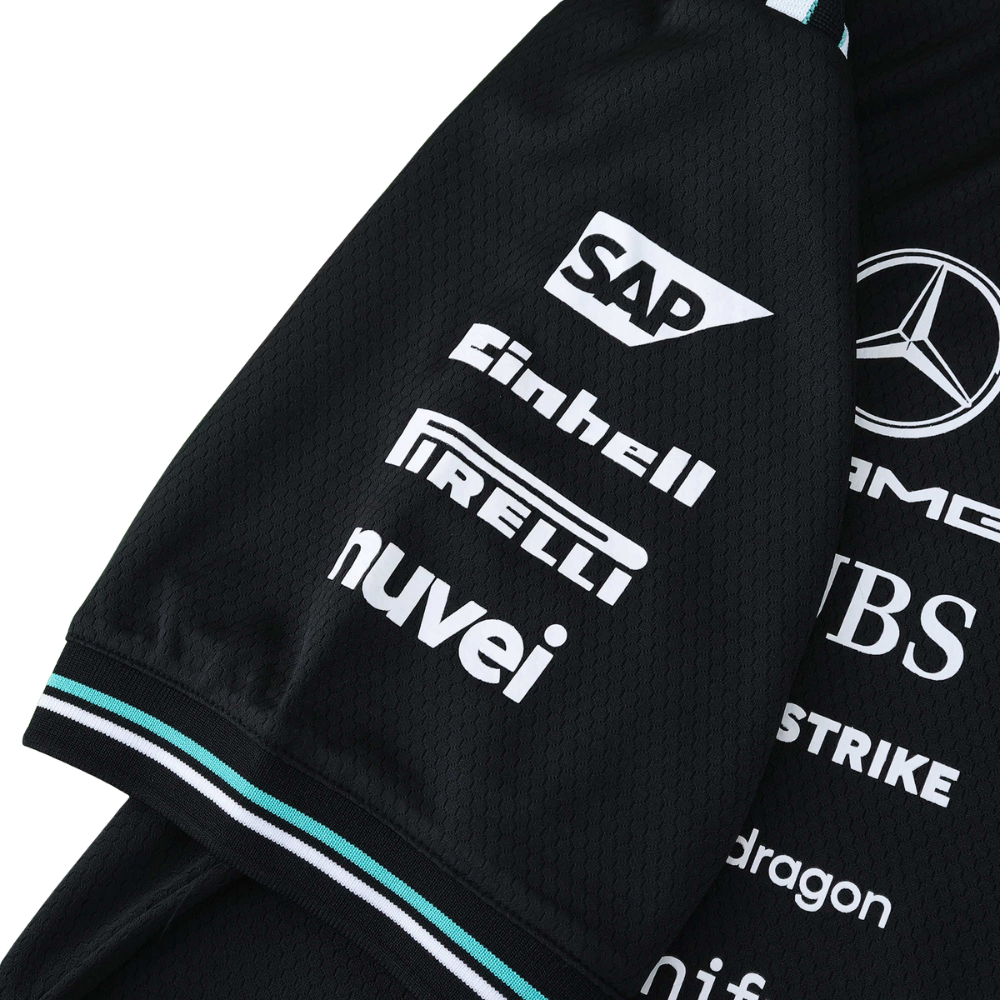 Revnhaus Mercedez F1 Racing Team Black Jersey and T-Shirt