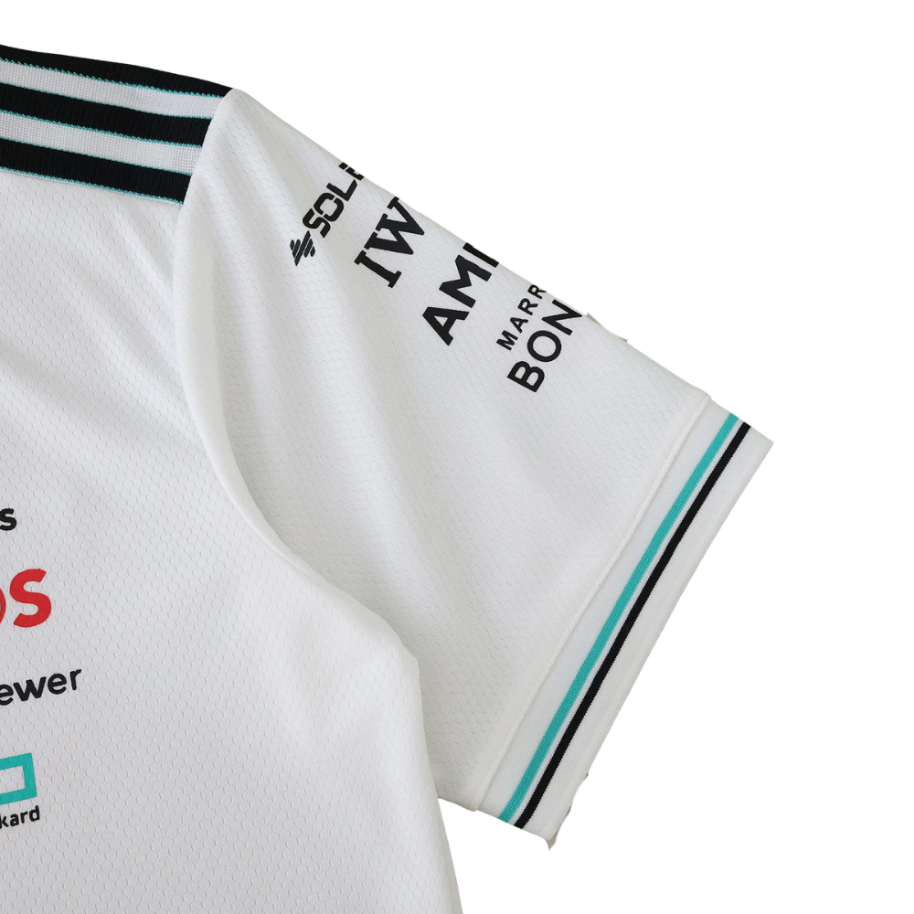 Revnhaus Mercedes F1 Racing Team White Jersey and T-Shirt