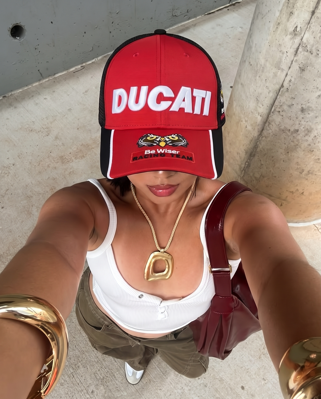 Revnhaus Ducati Corse Racing Team Embroidered Hat (Select Colorway)