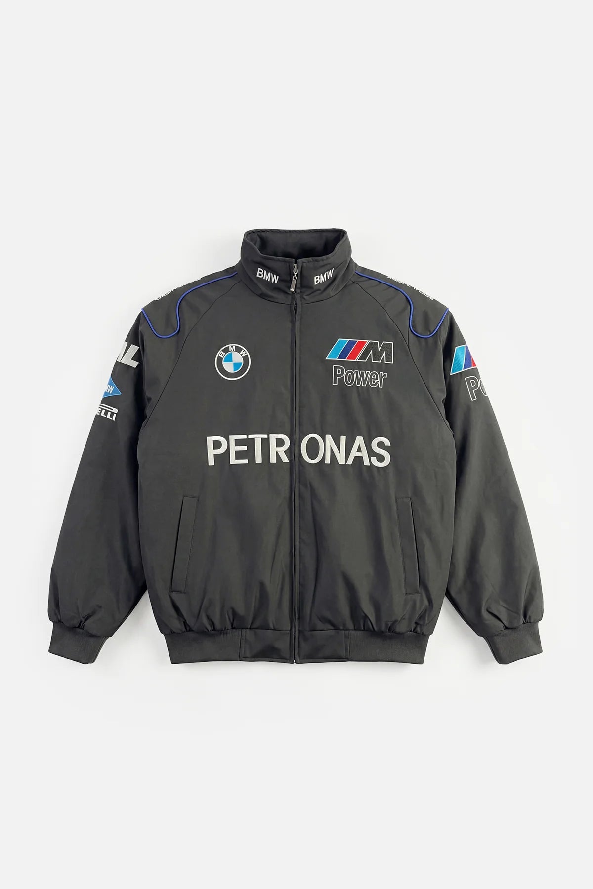 Revnhaus Vintage BMW M petronas Racing Jacket (Gray)