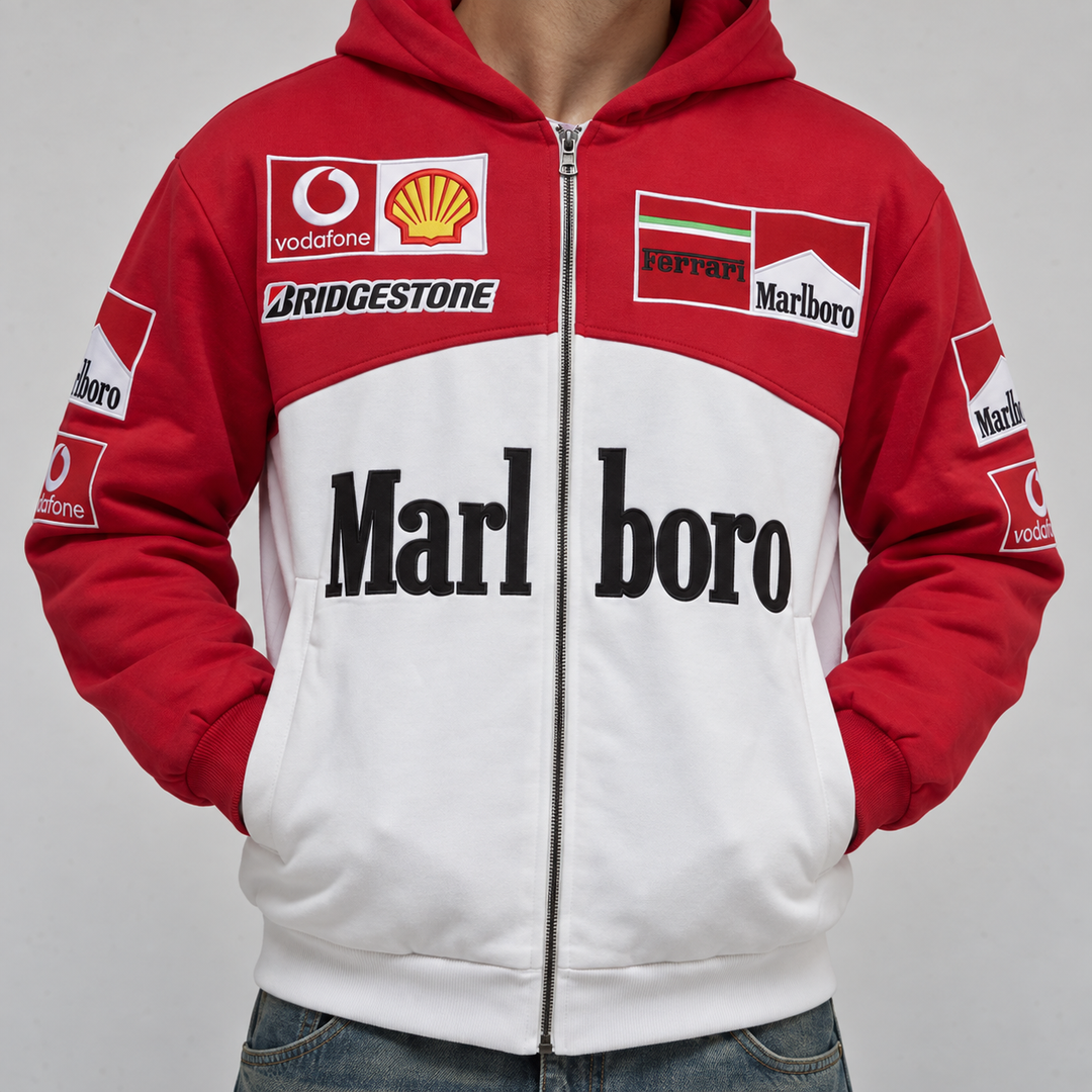 Revnhaus Vintage Marl boro Racing Hoodie