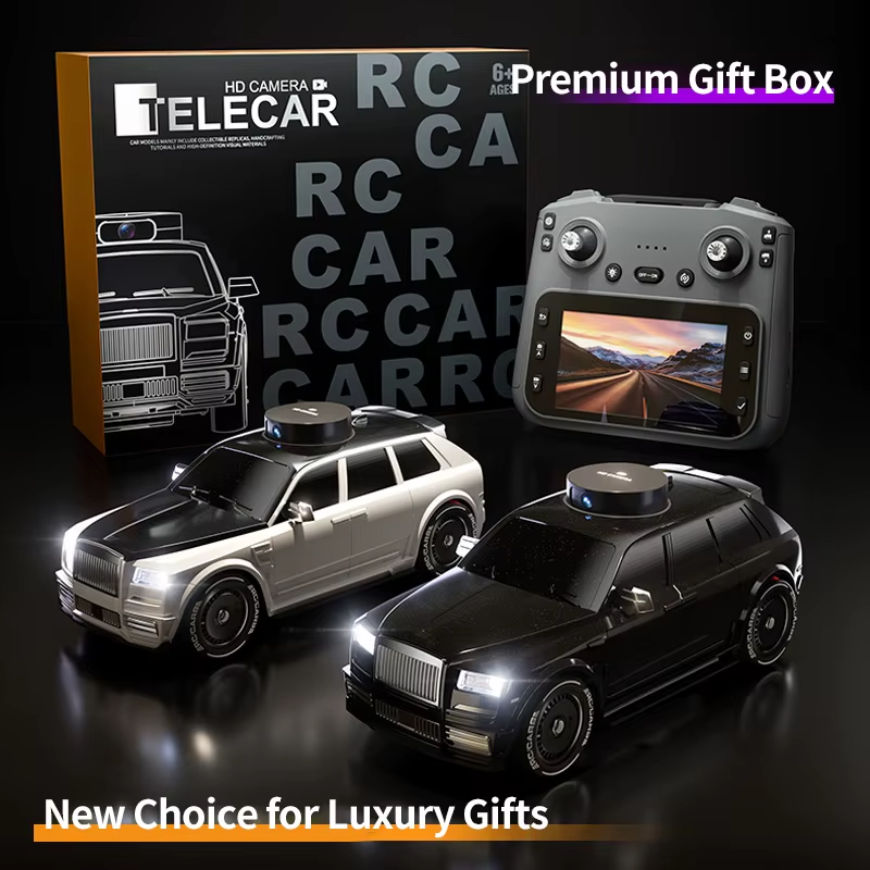 Luxury RC cars with HD camera and remote control, premium gift box from revnhaus