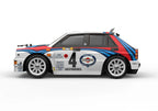 Martini Rally RC drift car with #4 livery, sportline decals, and sponsor logos from revnhaus