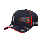 Oracle Red Bull Racing cap with #1, Viaplay logo, red trim, New Era 9FIFTY from revnhaus