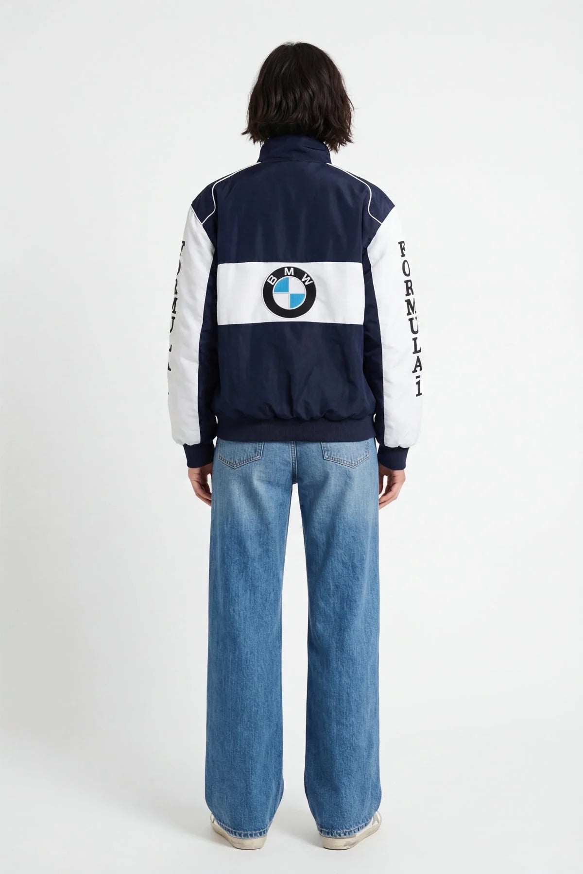 Revvon Vintage BMW petronas jacket (gray) (Copy)