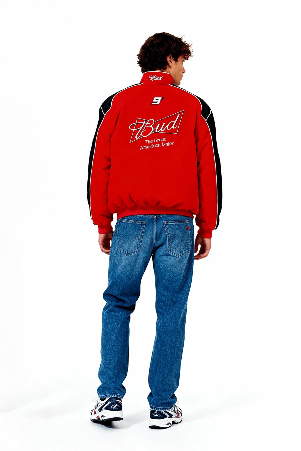 Revvon Vintage budwiser jacket (red)