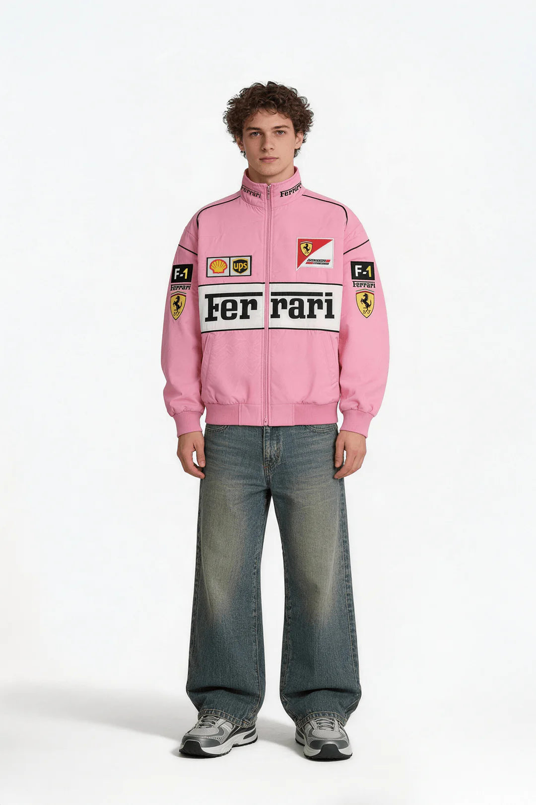 Revvon Pink rarri racing jacket