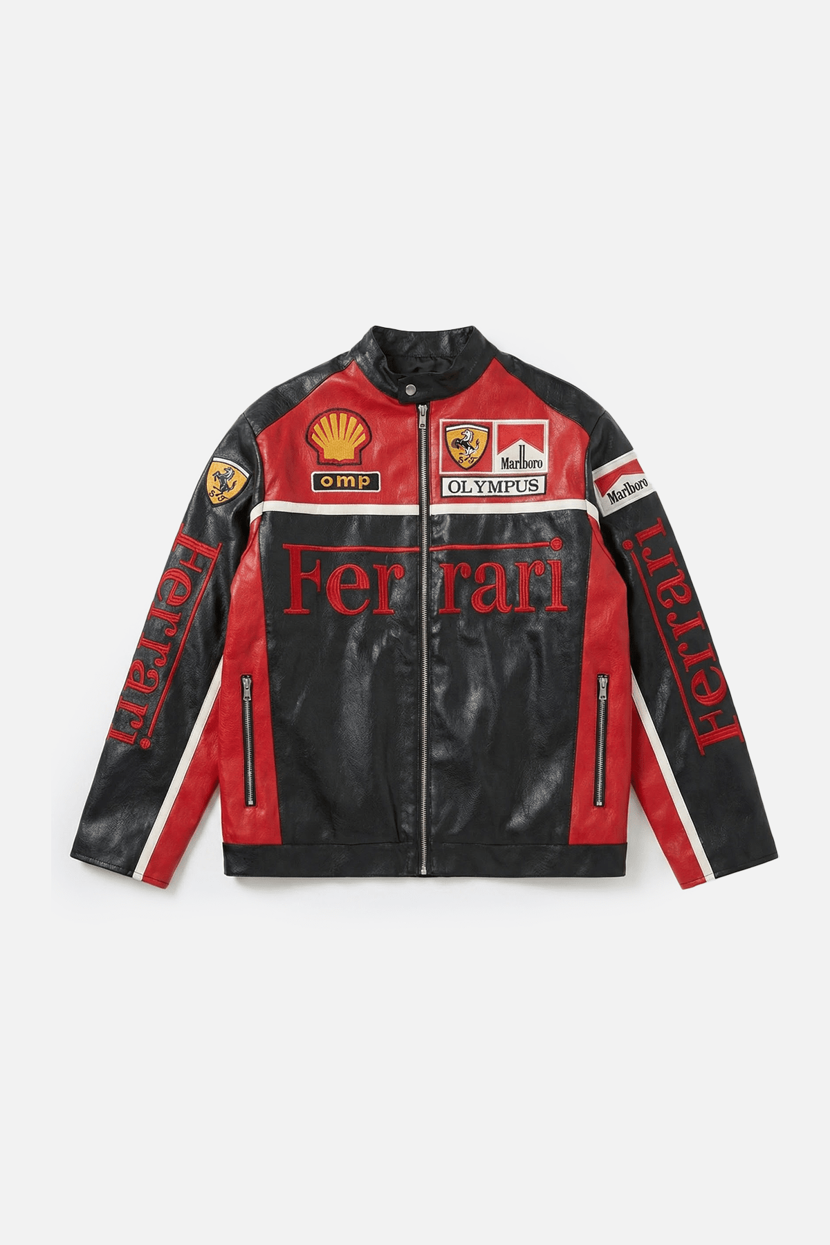 Revnhaus Vintage F1 Rarri Biker Leather jacket (Olympus Edition)