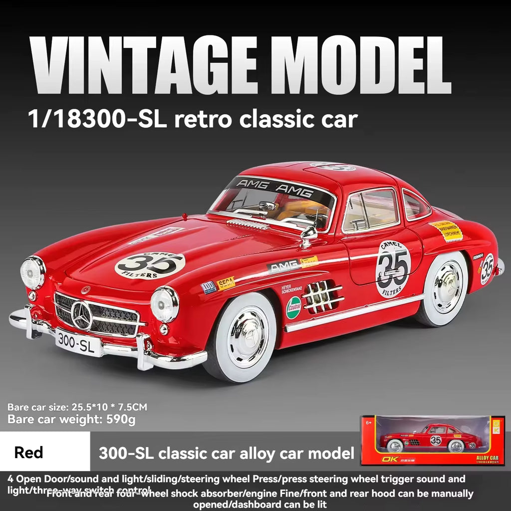 Revnhaus Silver Arrow 300SL™ — 1:18 Diecast Track Edition Model