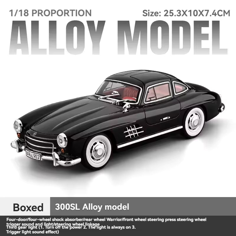 Revnhaus Silver Arrow 300SL™ — 1:18 Diecast Track Edition Model
