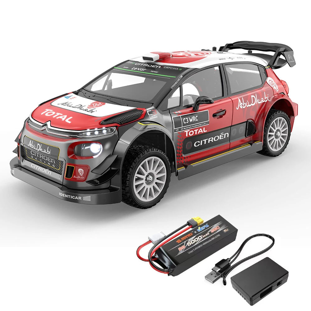 Citroën C3 WRC RC drift car with battery and charger from revnhaus