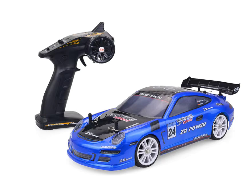 Revnhaus Carbon Drift X™ — 1:10 4WD RC Drift Car Metal Alloy Chassis LED 2.4GHz