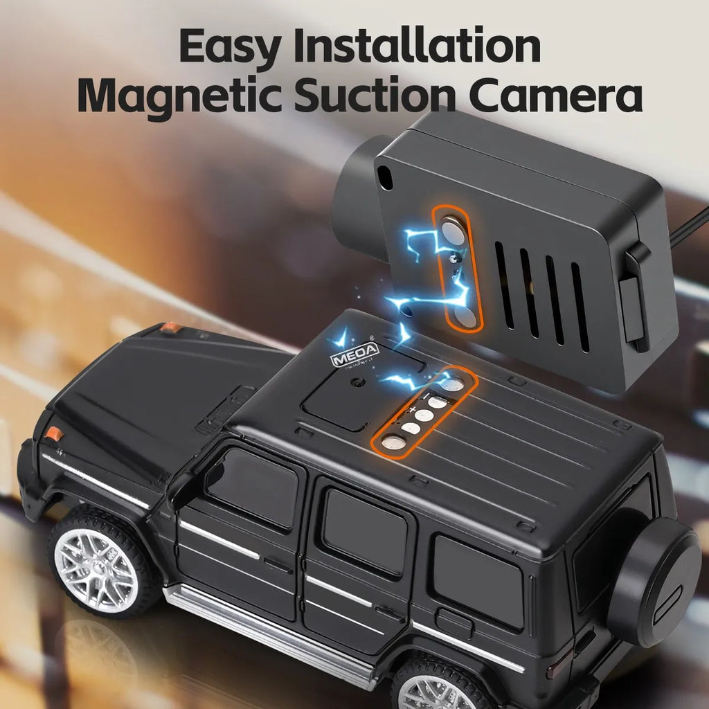 Magnetic suction camera for RC drift car with easy installation from revnhaus