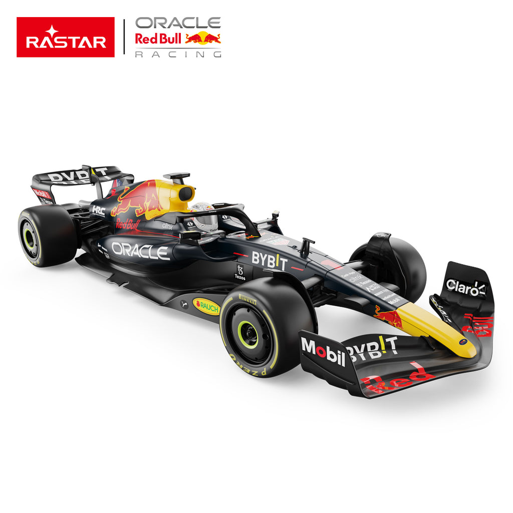 Oracle Red Bull Racing F1 car model with sponsor logos from revnhaus