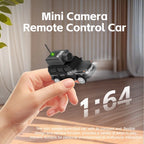Mini 1:64 remote control car with camera, compact RC toy for indoor play from revnhaus