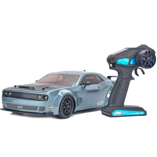 Blue RC drift car with remote controller, 2.4GHz, from revnhaus
