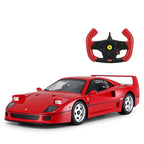 Red Ferrari F40 RC drift car with remote control from revnhaus