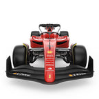 Red Formula 1 race car with Shell, AWS, and Mahle sponsor logos, front view from revnhaus