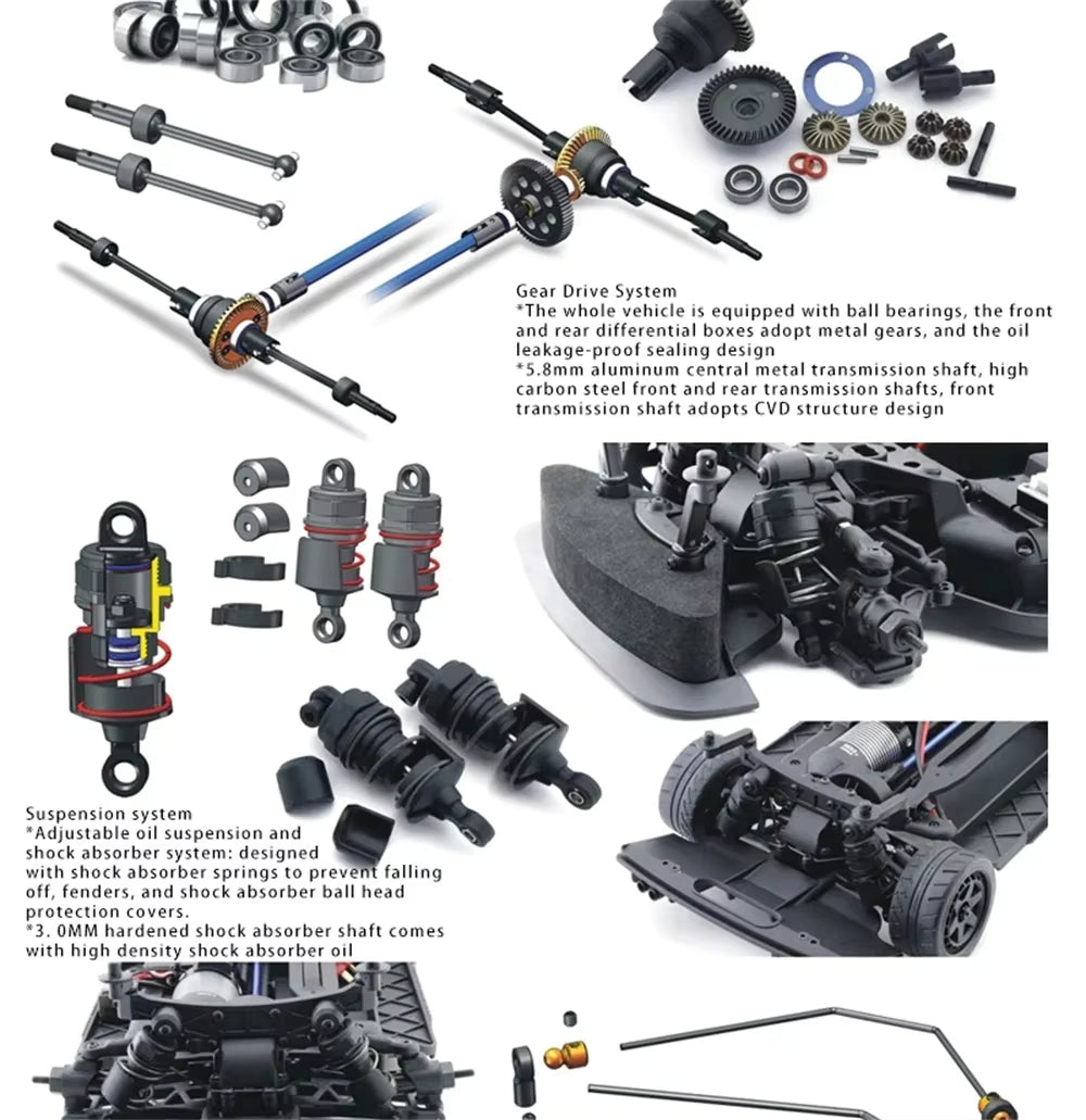 Revnhaus Challenger demon — 1:10 4WD Brushless RC Car