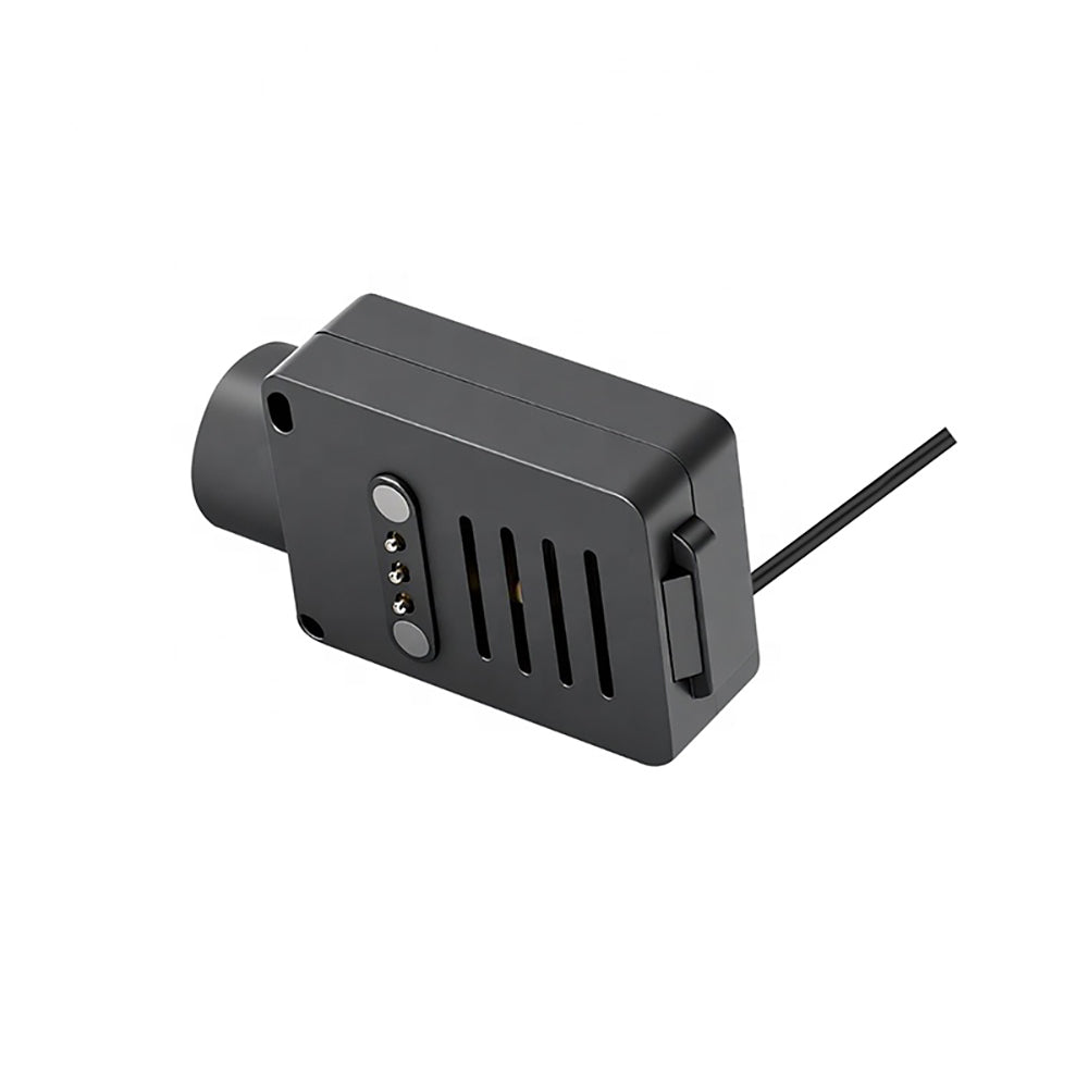 Compact black RC car camera module with lens and cable from revnhaus