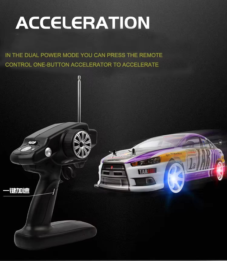 Revnhaus Apex GTs — 1:10 High-Speed Electric RC Car 4WD 2.4GHz Performance Edition