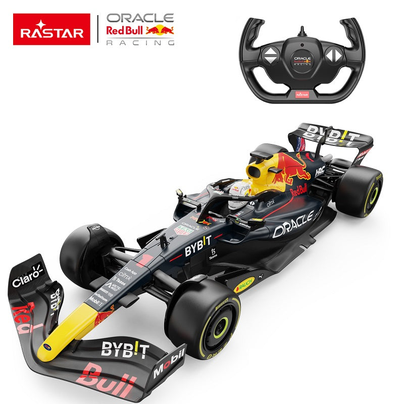 RASTAR Oracle Red Bull Racing F1 remote control car with steering wheel controller from revnhaus