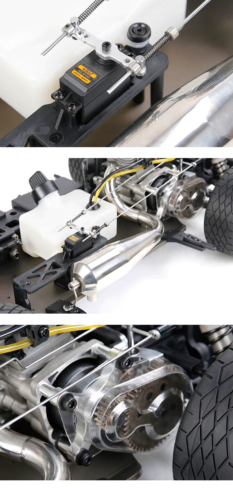 Revnhaus Inferno X™ — 1:5 32CC Gas Powered RC Supercar High-Speed Beast