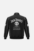Jack Daniel's racing jacket with Old No. 7 branding and Chevrolet logo, from revnhaus