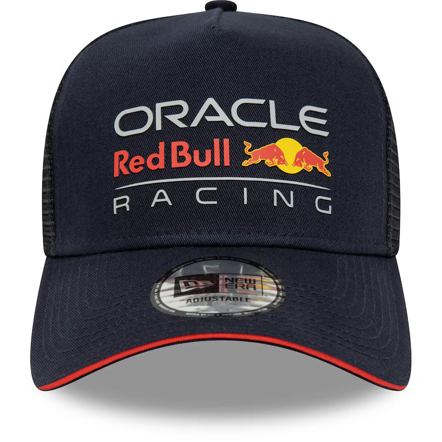 Pink corduroy Honda cap with red logo, motorsport apparel from revnhaus